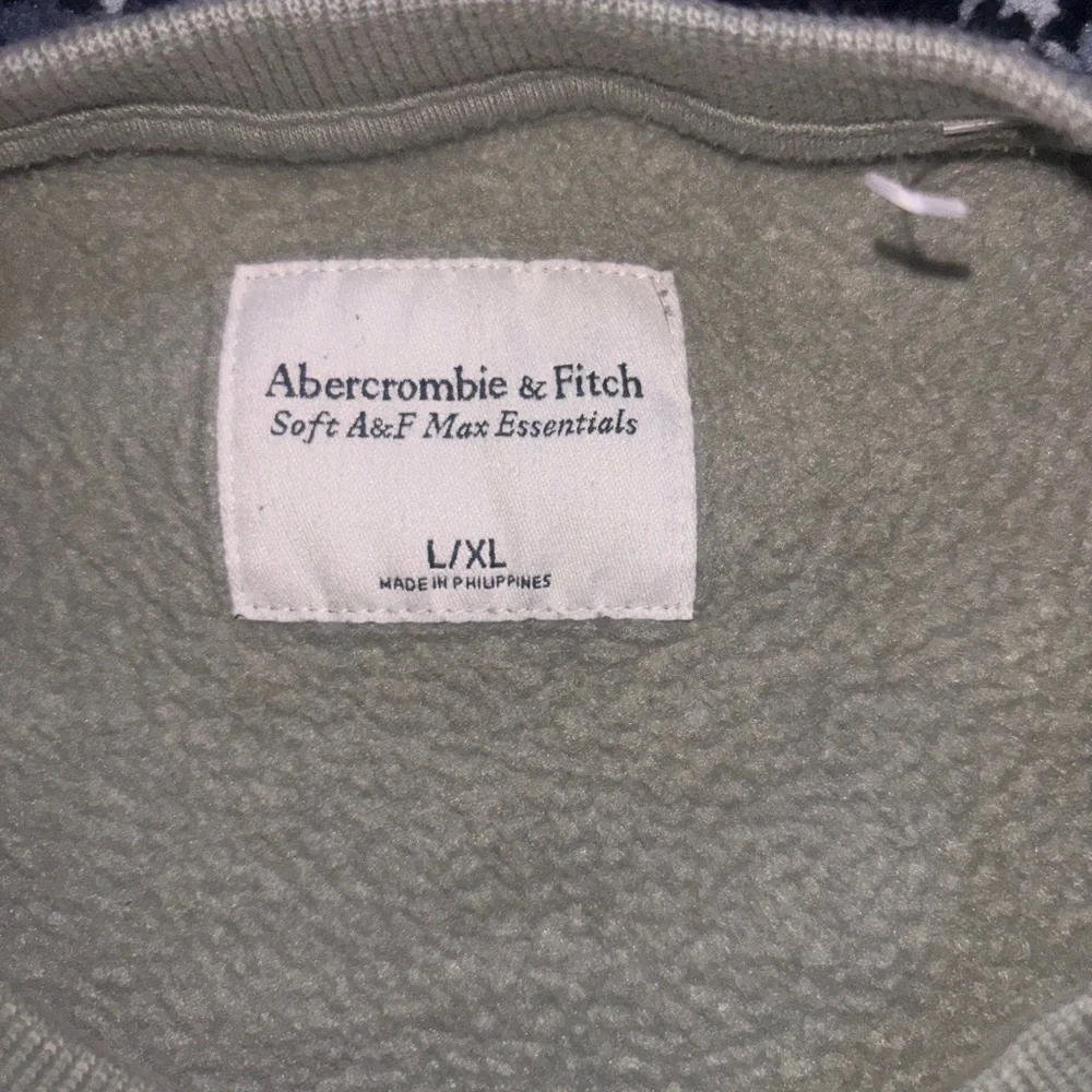 Abercrombie & Fitch Sage Green Wide Pullover